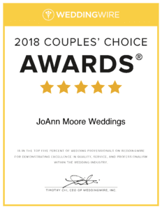 award winning wedding planner