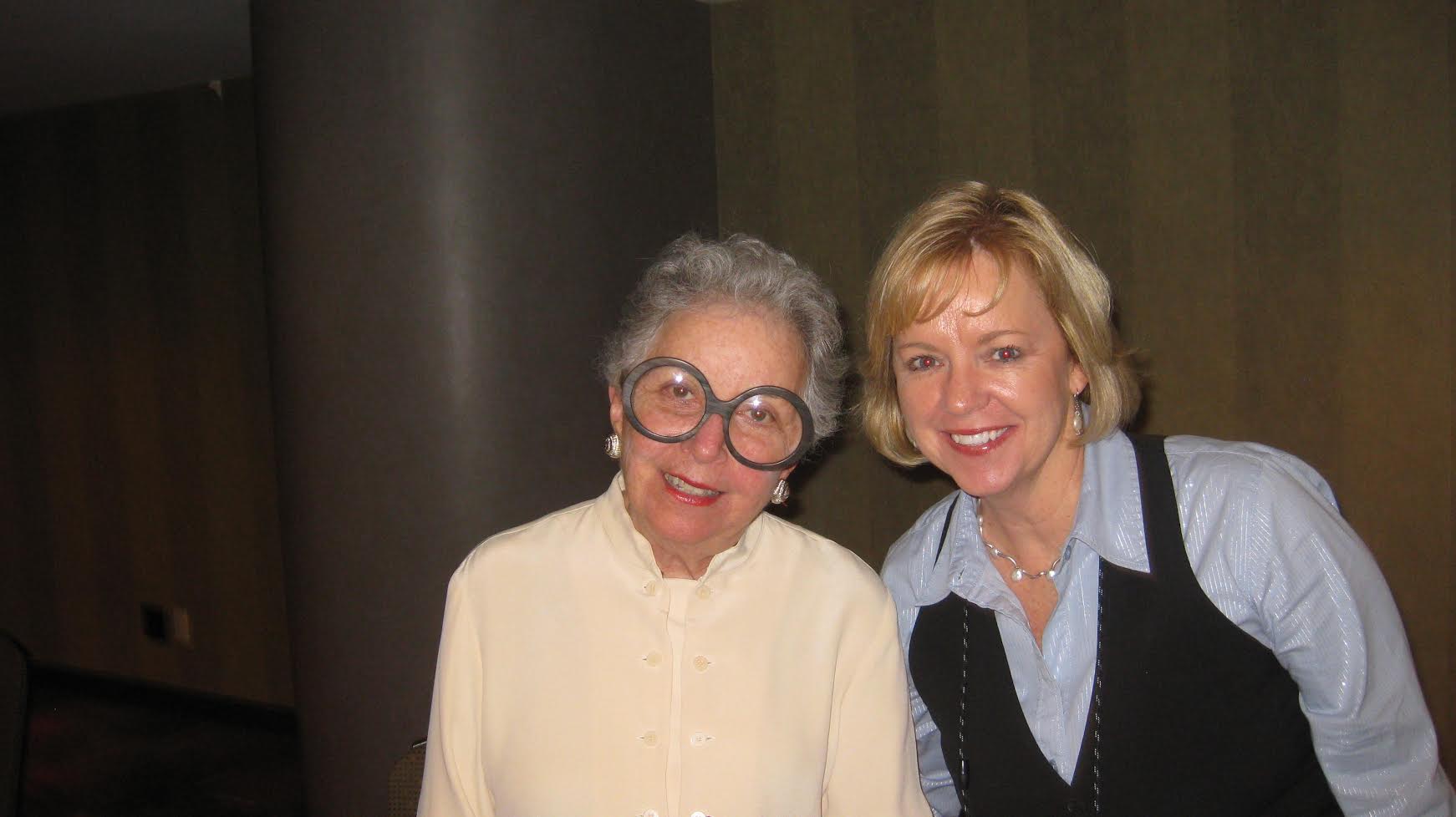 JoAnn Moore with Sylvia Weinstein